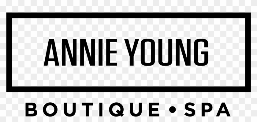 Annie Young Boutique And Spa - Monochrome Clipart
