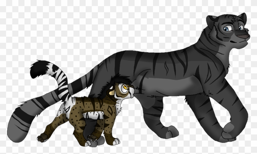 Footsteps Drawing Animated - Anime Leopard Clipart #2771728