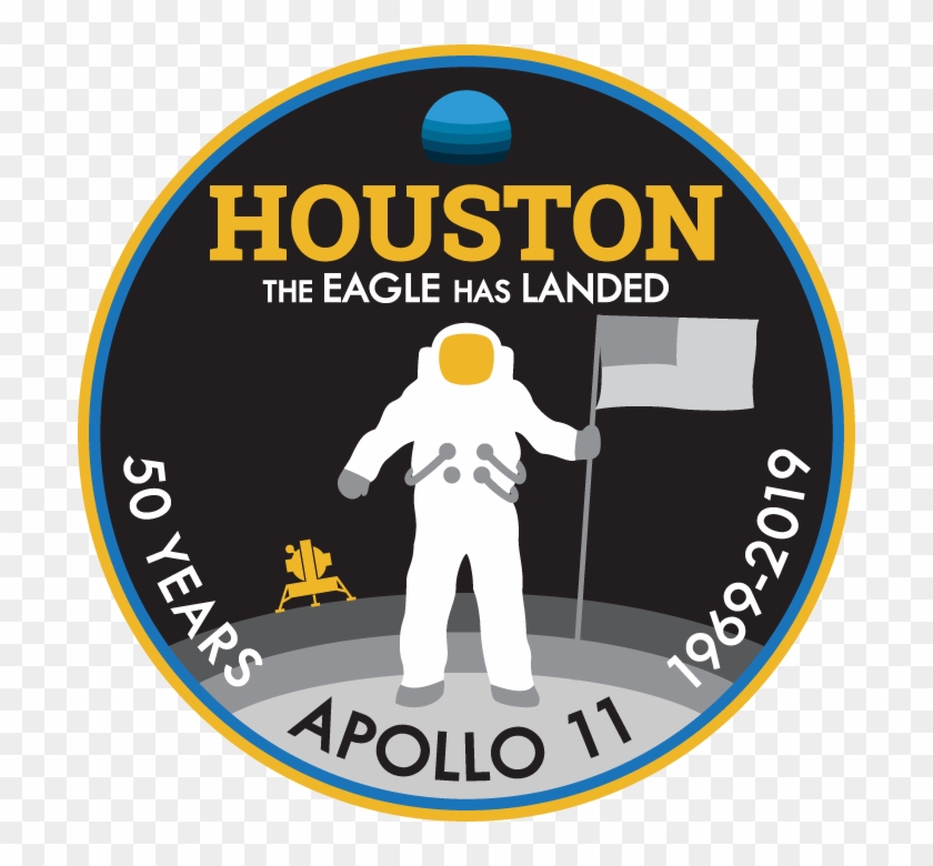 Apollo 11 50th Anniversary Patch Clipart