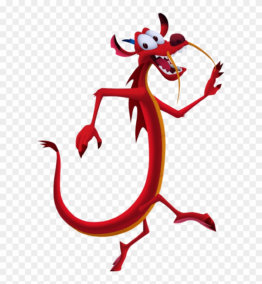 Kingdom Smarts On Twitter - Kingdom Hearts Mushu Clipart