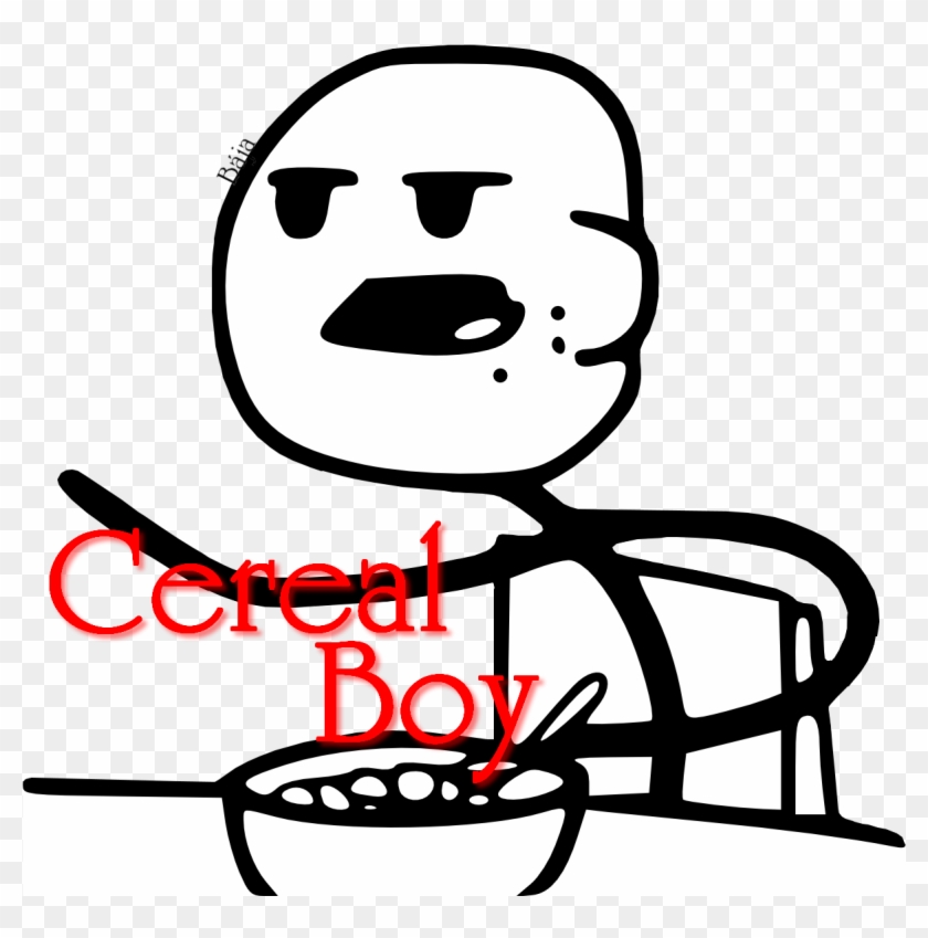 Png-čka S Meme Postavičkama - Transparent Cereal Guy Clipart