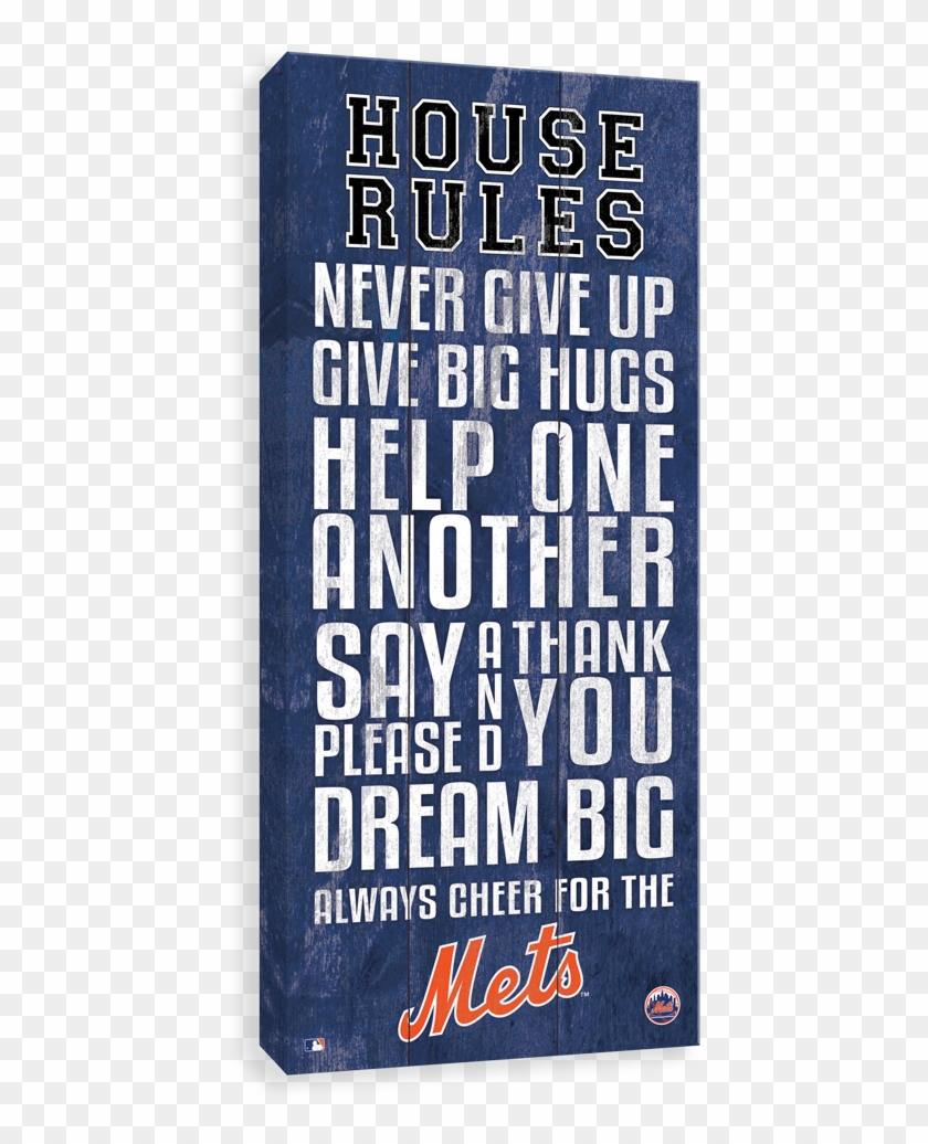New York Mets House Rules - Sign Clipart #2773000