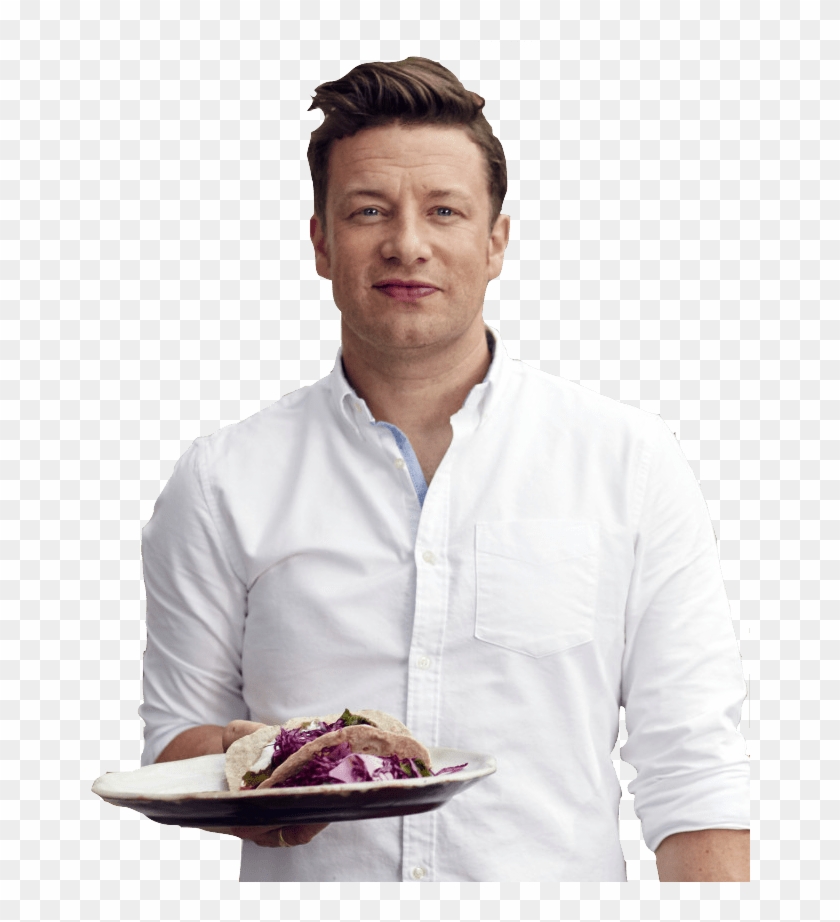 Jamie Oliver Holding Food - Jamie Oliver Png Clipart #2773219