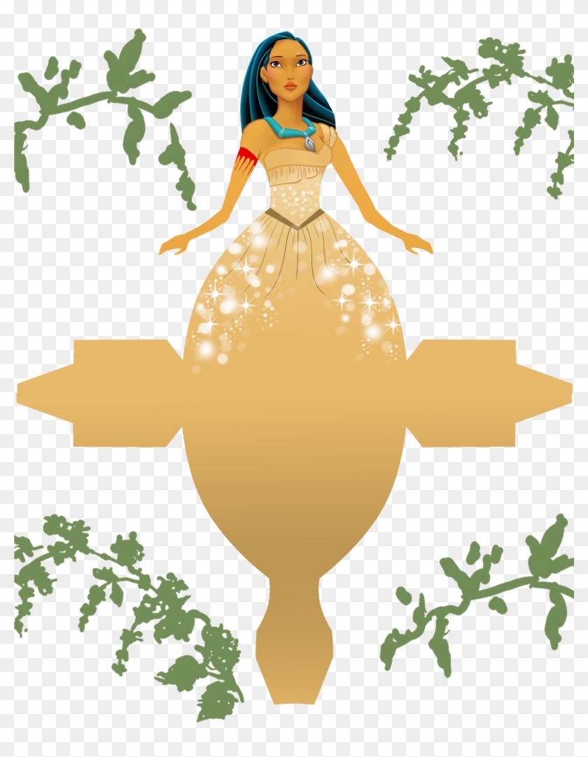 Free Printable Disney Princess Box - Disney Princess Clipart