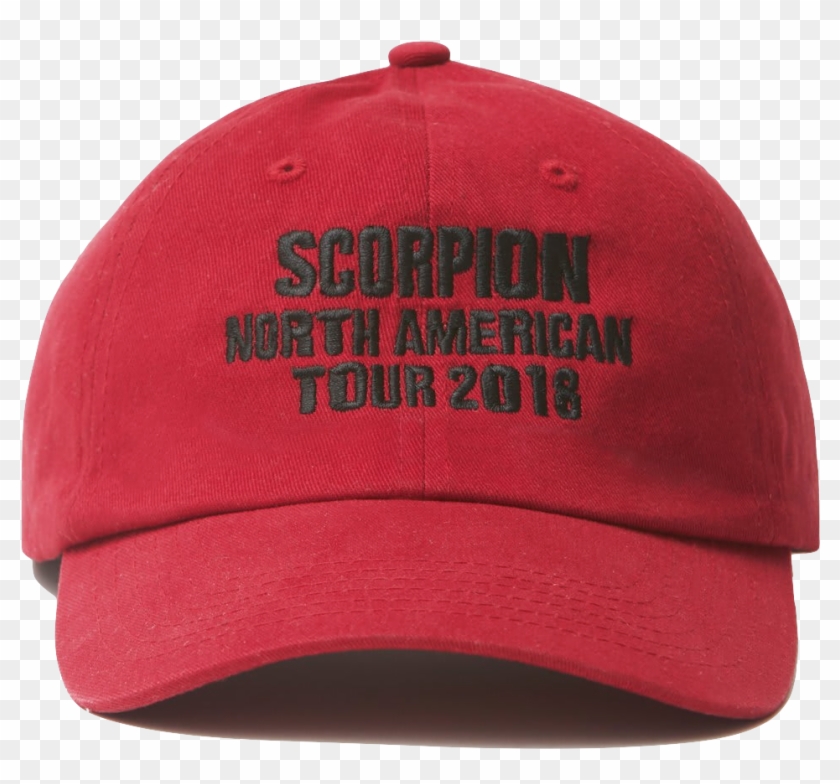Authentic Scorpion Tour Hat Transparent Background - Baseball Cap Clipart