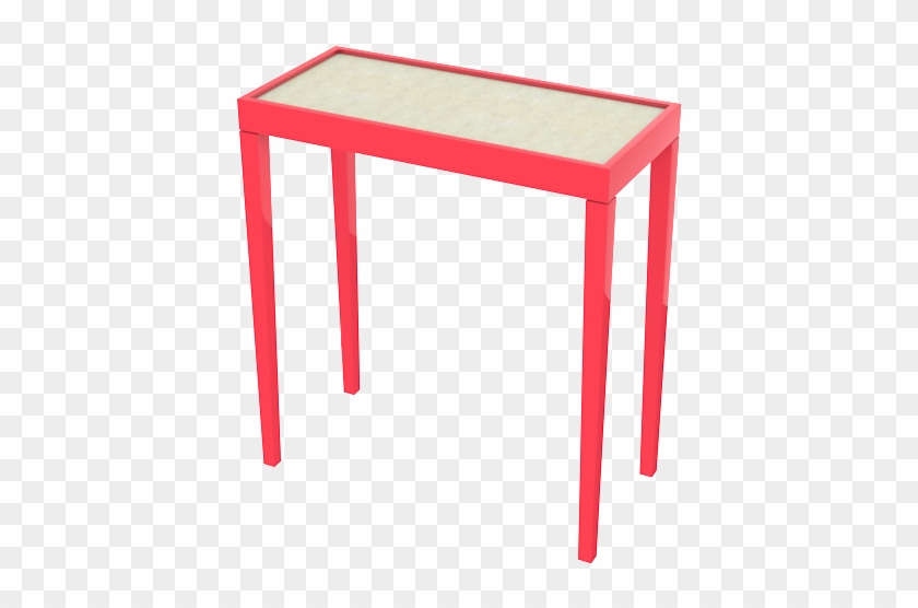 Tini Iii Tucson Coral And White Painted Raffia - Coffee Table Clipart #2774594