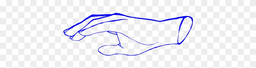 #hand #blue #dark #darkblue #grunge #aesthetic #tumblr - Vaporwave Clipart