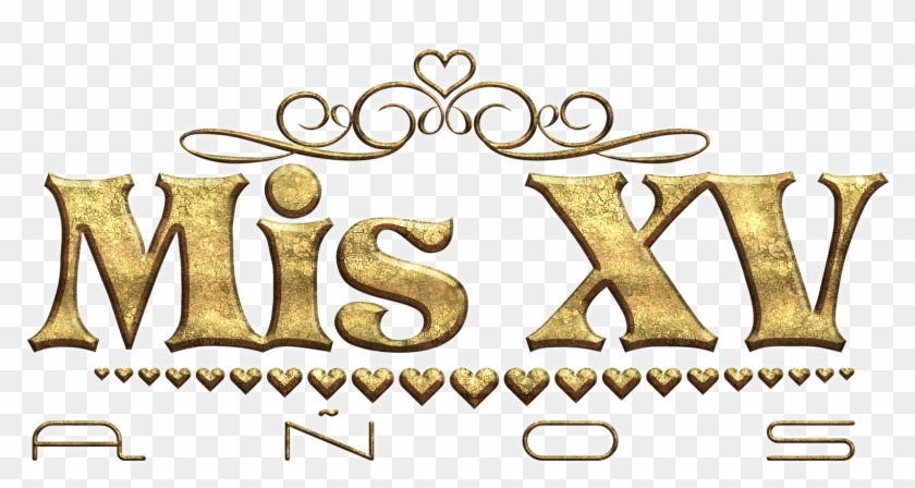 Mis 15 Años Letras Png - Calligraphy Clipart #2774928