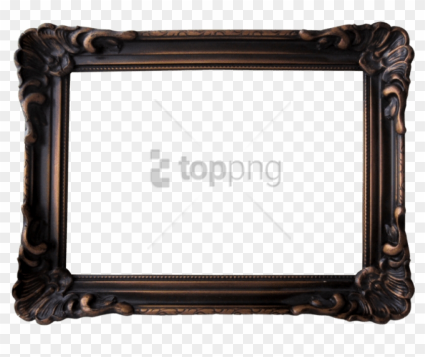 Free Png Old Wooden Frame Png Png Image With Transparent - Portable Network Graphics Clipart #2775019