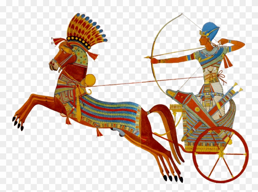 Chariot Drawing Egyptian - Ancient Egypt Chariot Clipart #2775137