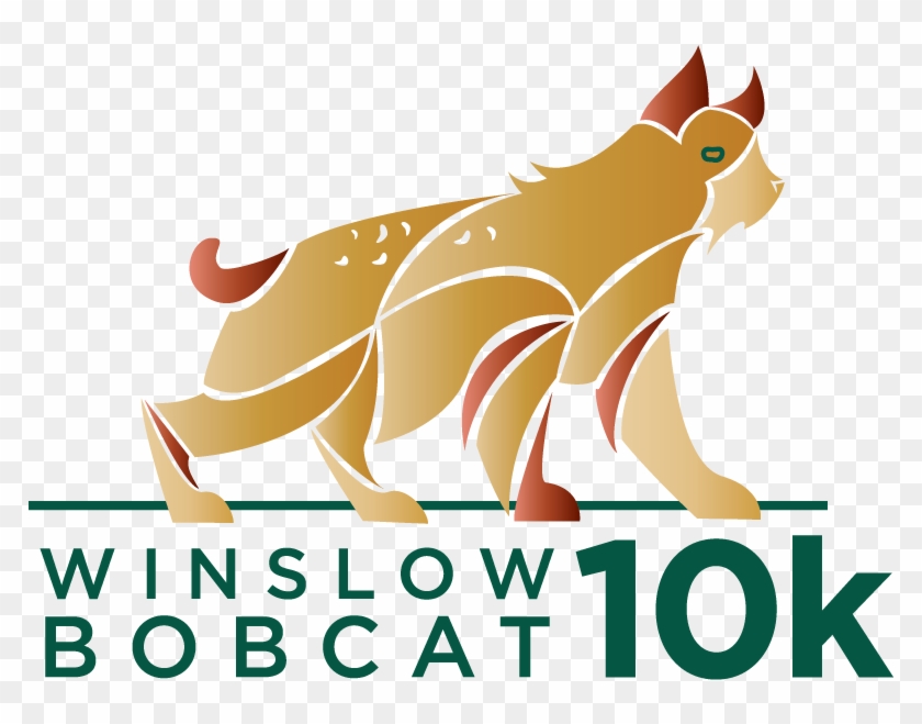 Winslow Bobcat 10k - Cat Yawns Clipart