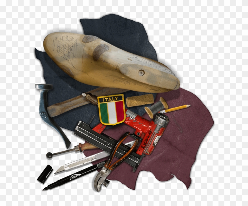 All Custom Shoes Are Handmade By Master Italian Craftsman - Metalworking Hand Tool Clipart
