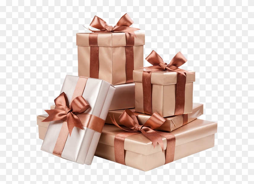 Gift Box With Balloons Clipart