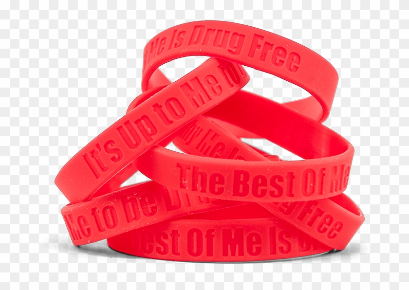 Red Ribbon Week Bracelet - Red Ribbon Week Bracelets Clipart #2775442