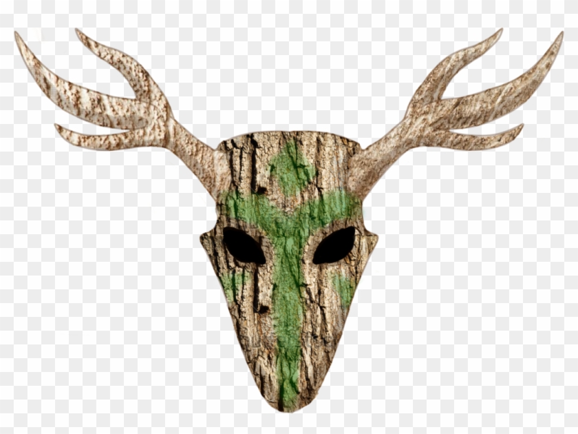 Deer Mask By - Reindeer Clipart #2775511