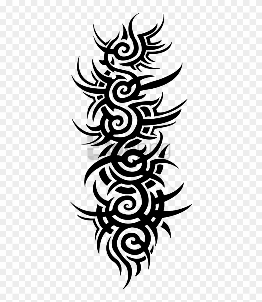 Free Png Gothic Tattoo Vertical Png Image With Transparent - Transparent Tattoo Png Clipart #2776053