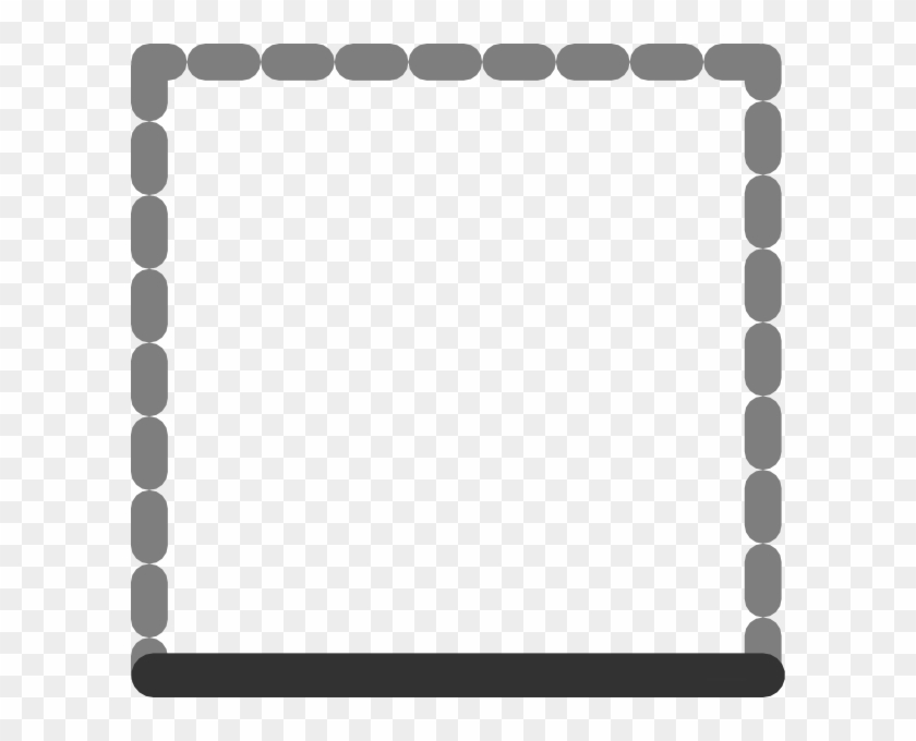 Border Bottom Png - Computer Keyboard Border Clipart