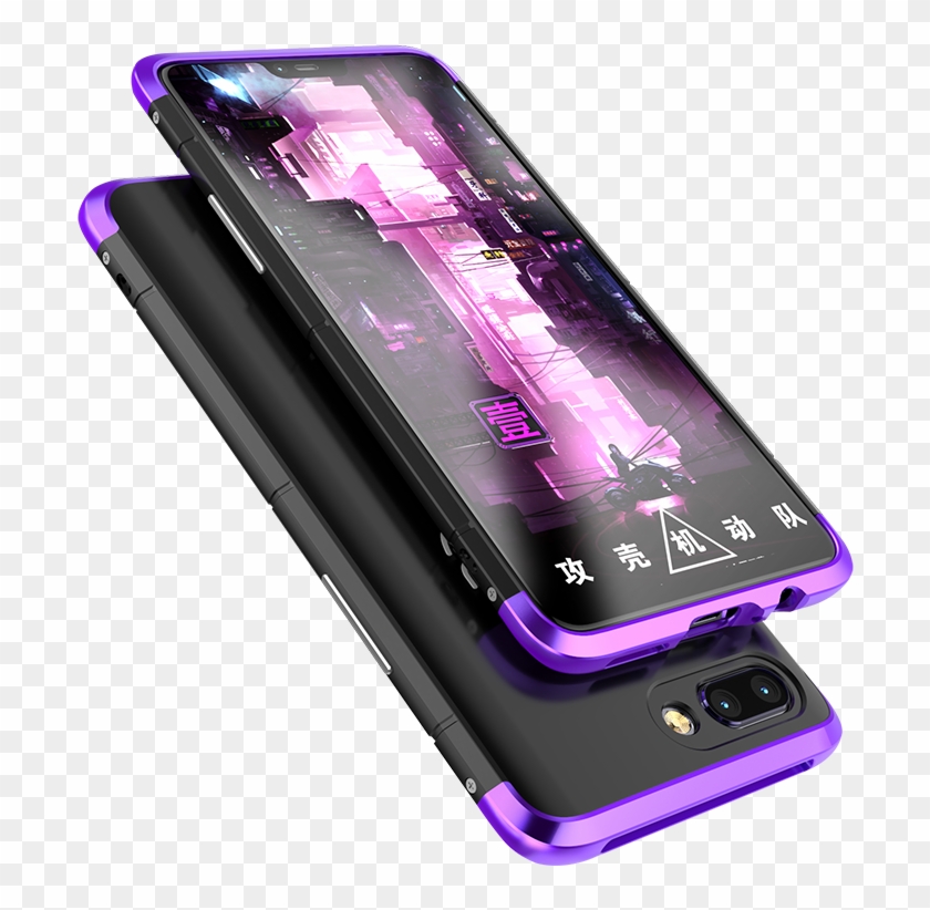 Ginmic Shield Aluminum Metal Frame Hard Pc Back Cover - Oppo R15 Phone Case Clipart #2777036