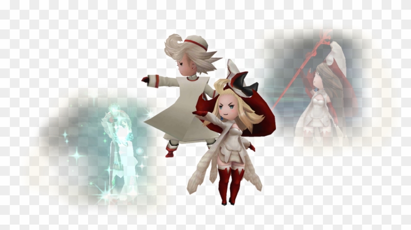 Ff3 Psp 導師 , Png Download - Bravely Default Mage Clipart #2777343