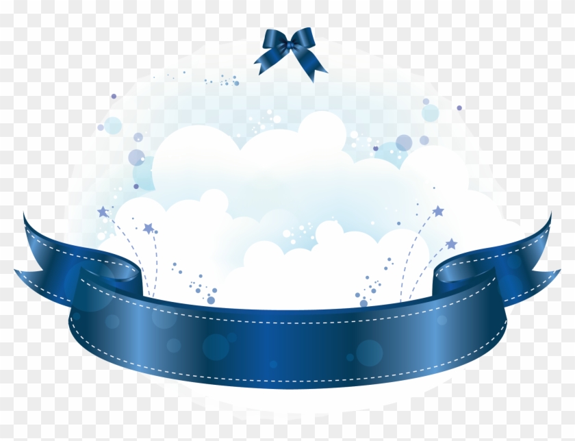 Web Clip Art Ribbon - Decorative Banner Transparent Png #2777773