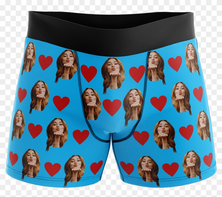 Put Your Face On Boxers - Custom Boxers With Face Clipart