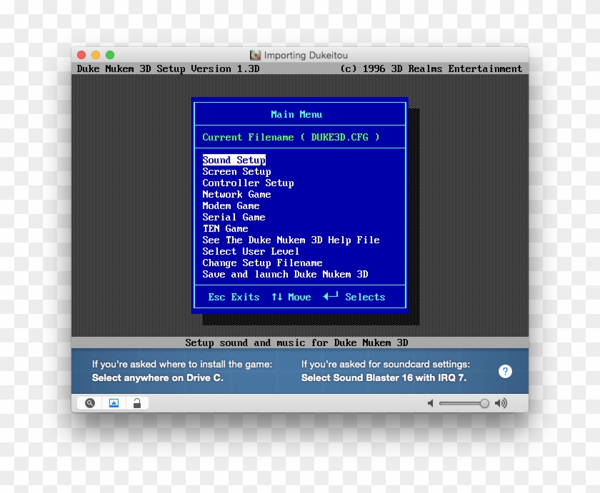 Dosgames4 - Duke Nukem 3d Networking Clipart