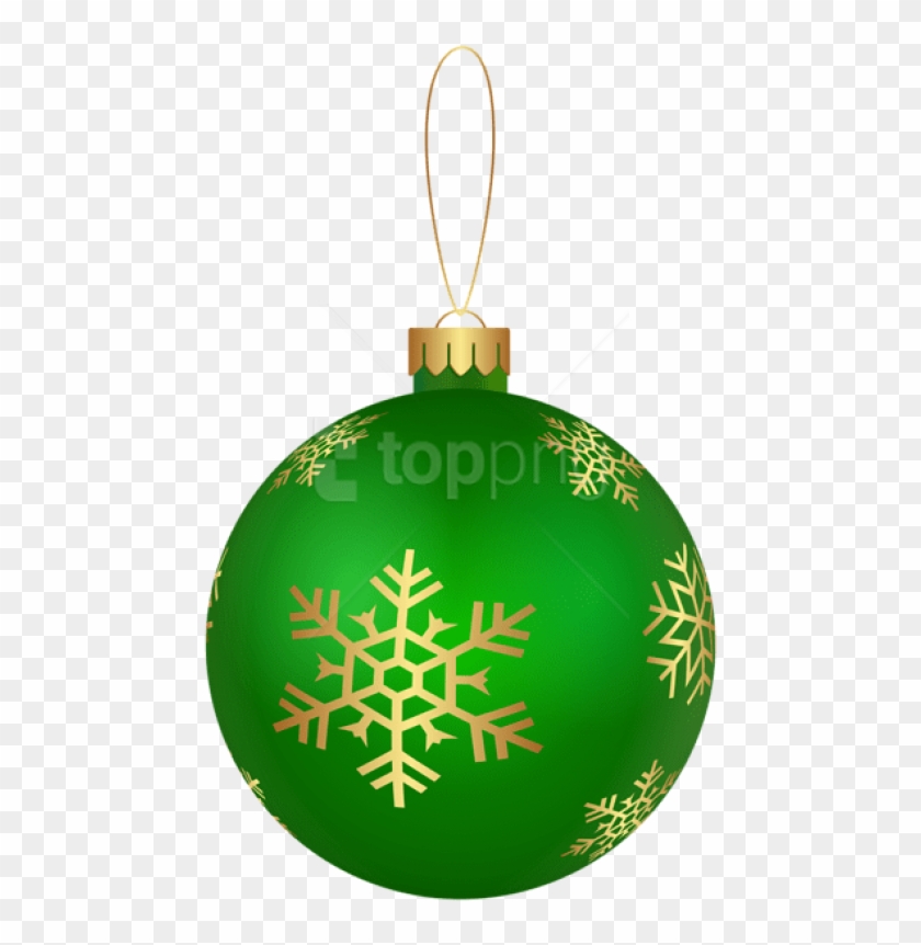 Free Png Christmas Ornament Green Png Images Transparent - Christmas Ornament Clipart