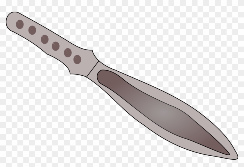 Png Freeuse Throwing Utility Hunting Survival Blade - Throwing Knife Png Clipart