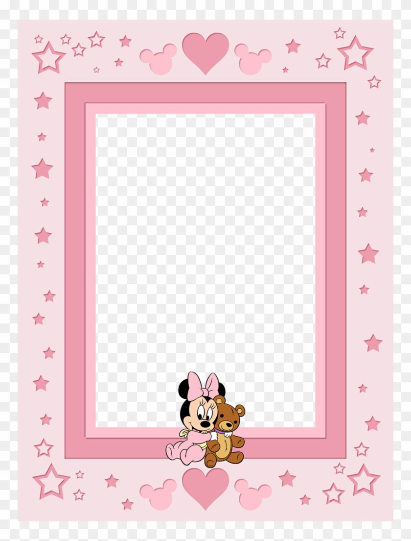 Filler Card/photo Frame - Minnie Mouse Png Frame Clipart