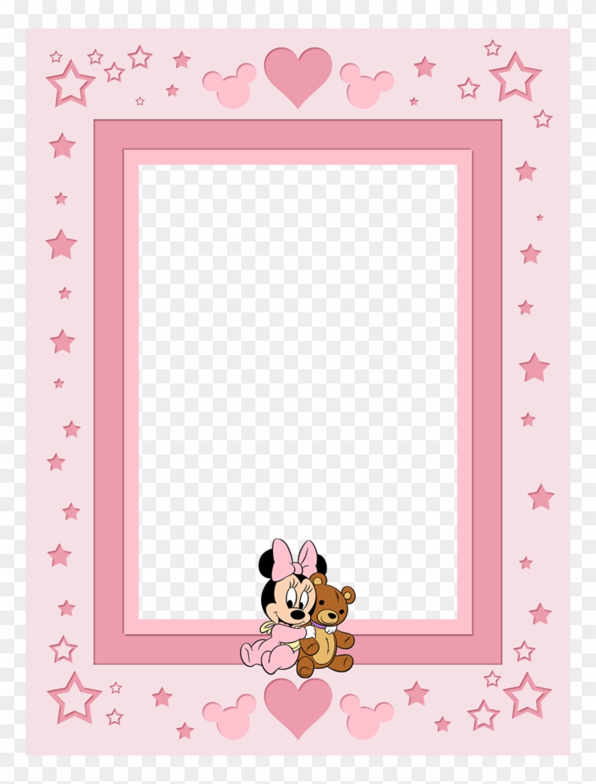 Filler Card/photo Frame - Minnie Mouse Png Frame Clipart #2778493