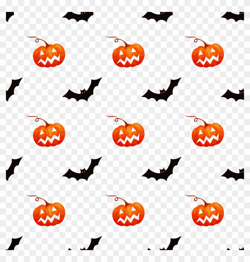 This Free Icons Png Design Of Halloween 02-seamless - Bat Clip Art Transparent Png