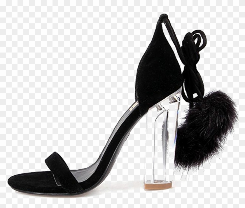 Black Heels Png Pic - Sandal Clipart #2779064