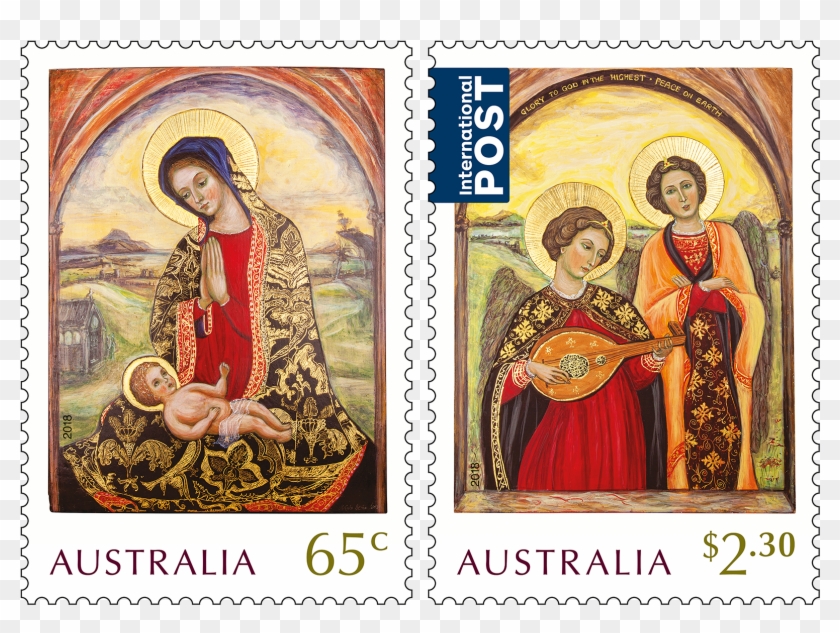 Traditional Christmas 2018 Stamps - Australia Post Christmas Stamps Clipart #2779534