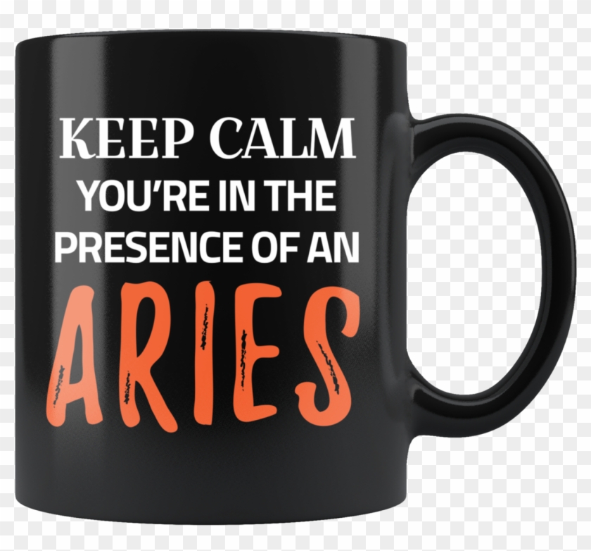 Keep Calm You're In The Presence Of An Aries - Bed Bug Humor Clipart