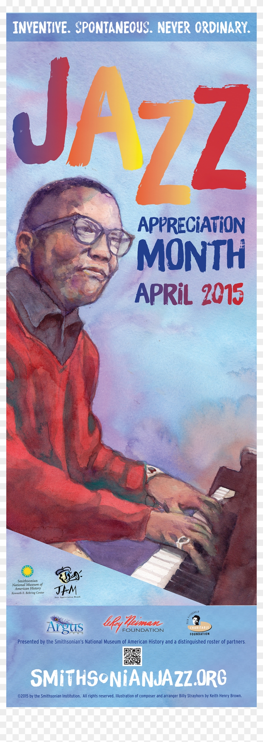 Jam 2015 Poster - Jazz Appreciation Month Poster Clipart #2779998