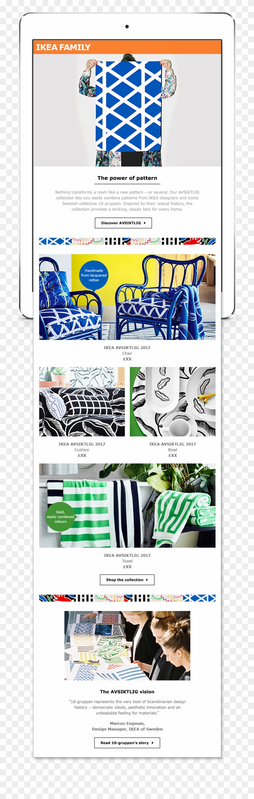 Ikea Textiles / Art Direction / Design - Poster Clipart