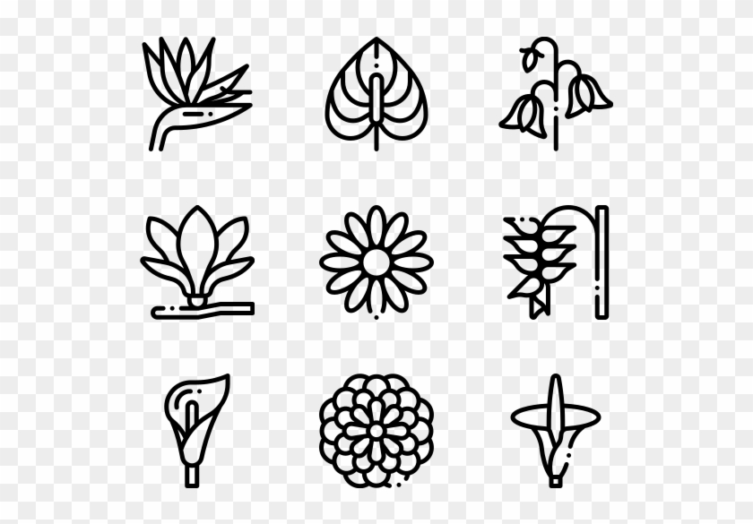 Flowers - Icon Of Flower Png Clipart #2780733