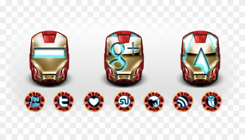 Just - Iron Man Icon Avengers Clipart