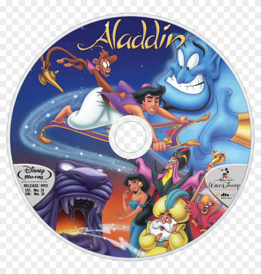 Aladdin Bluray Disc Image - Aladdin Clipart