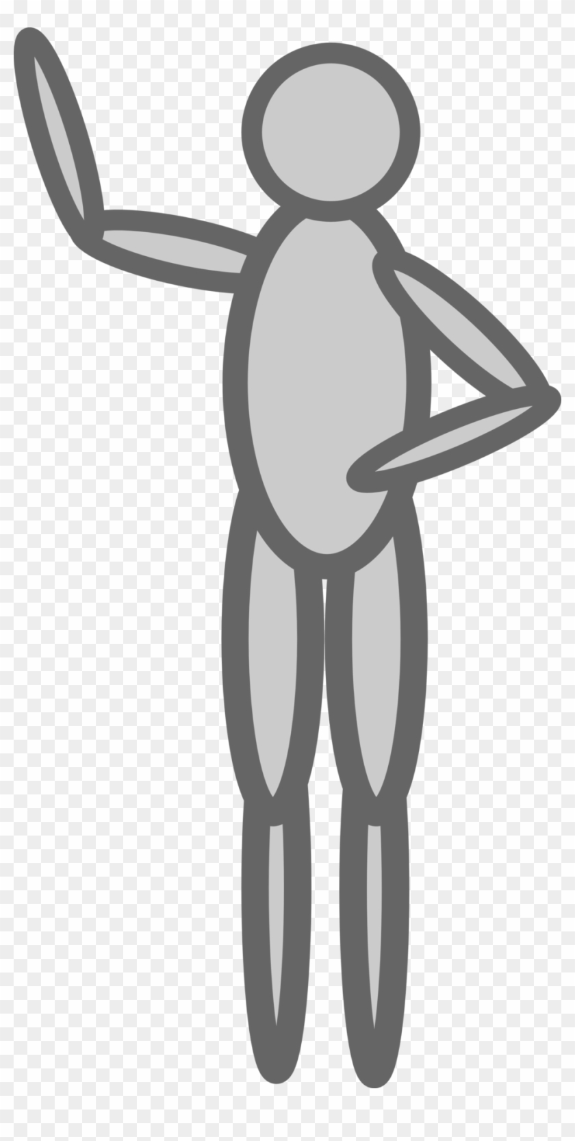 People Near A Blackboard - Person Clip Art - Png Download #2781807