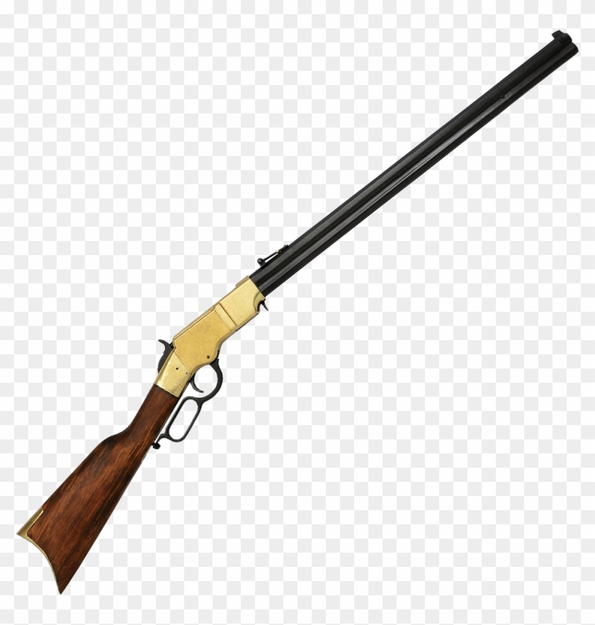 Banner Freeuse Download Henry W Octogonal Barrel American - Wild West Rifle Clipart