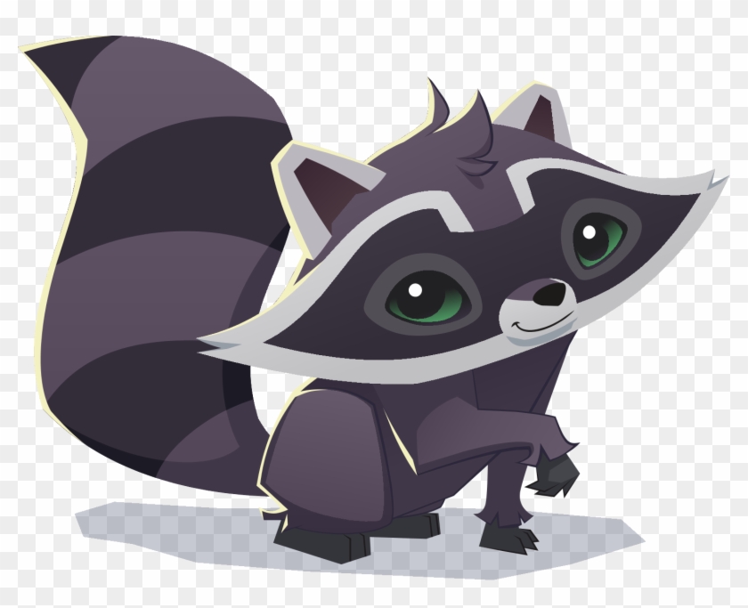 Renovated Art Raccoon - Animal Jam Play Wild Raccoon Clipart