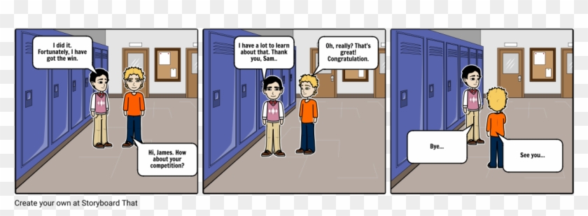 The Competition - Cartoon Clipart