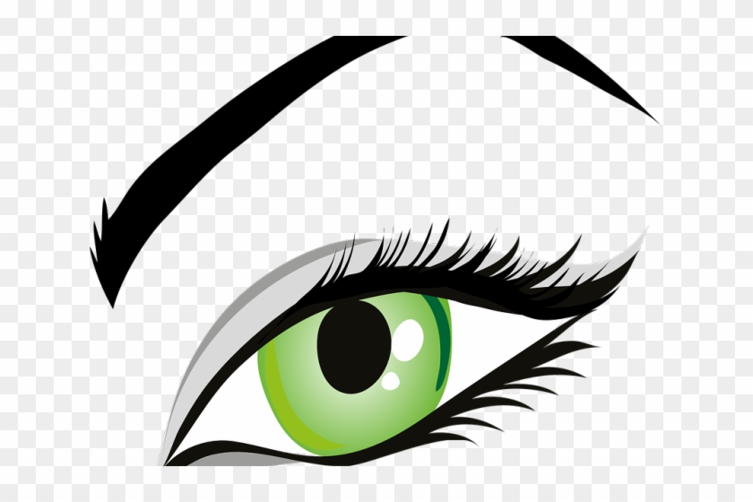 Green Eyes Clipart Cartoon - Green Eyes Clipart - Png Download #2782460