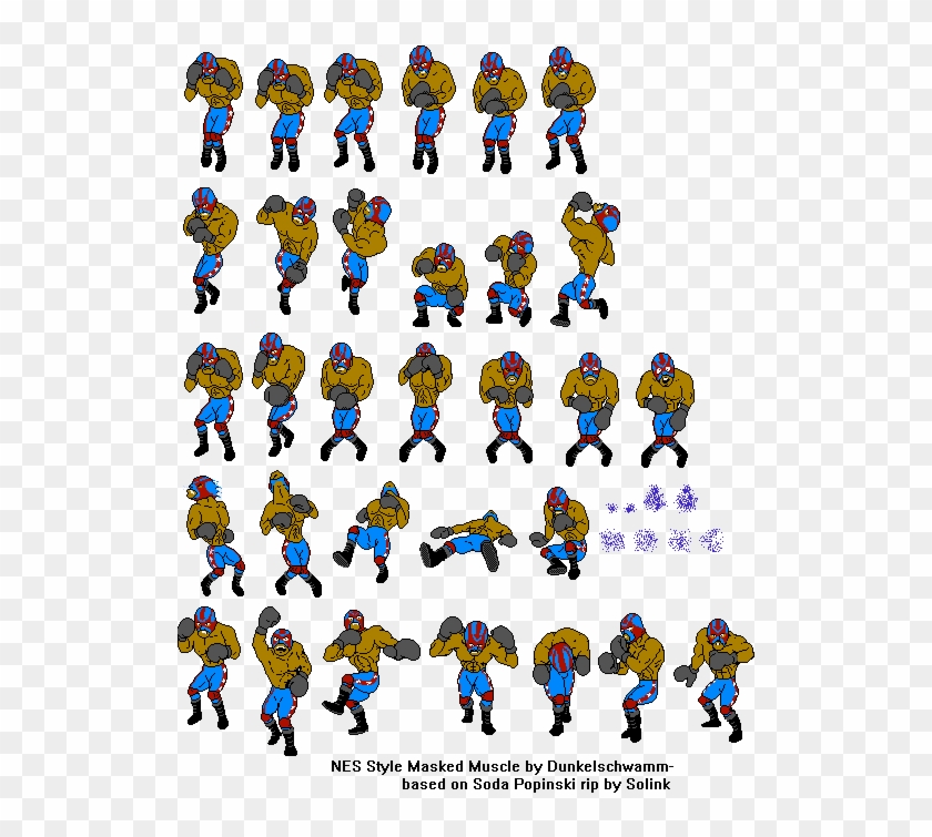 Little Mac Nes Sprite - Punch Out Custom Sprites Clipart