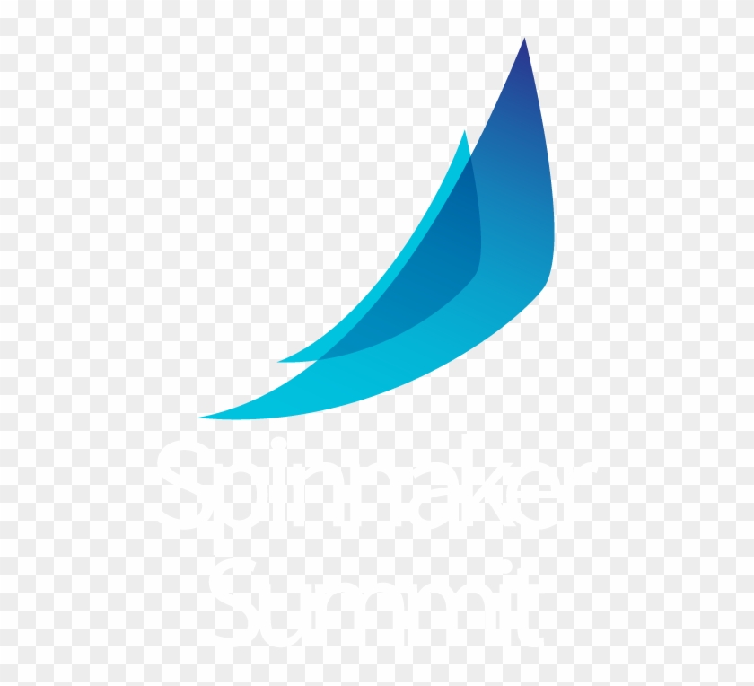 Spinnaker Logo Stacked Alt White Text 2 Clipart