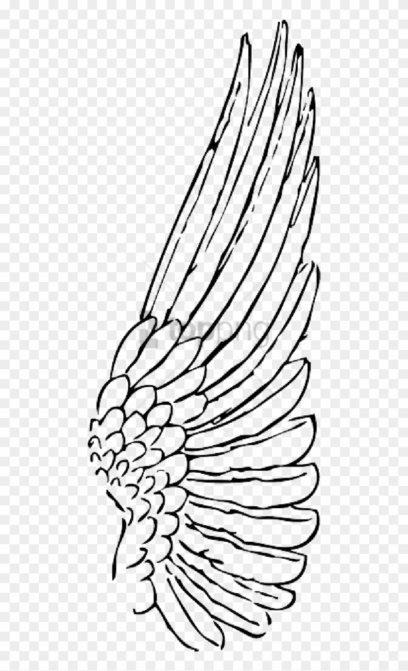 Free Png Wing Png Image With Transparent Background - One Wing Clipart