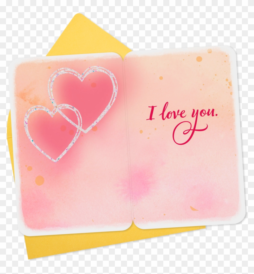 25" Mini I Love You Rose Petals Love - Heart Clipart #2783604