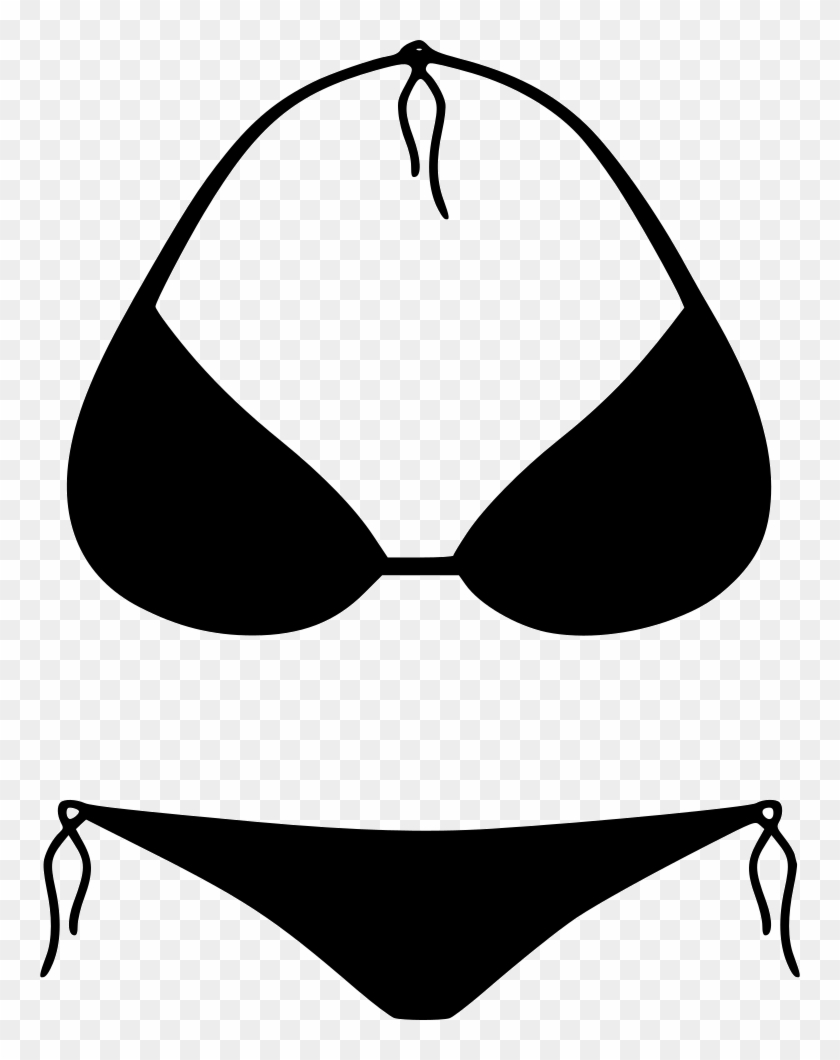 Bikini Svg Png Icon Free Download - Bikini Icon Png Clipart #2783695