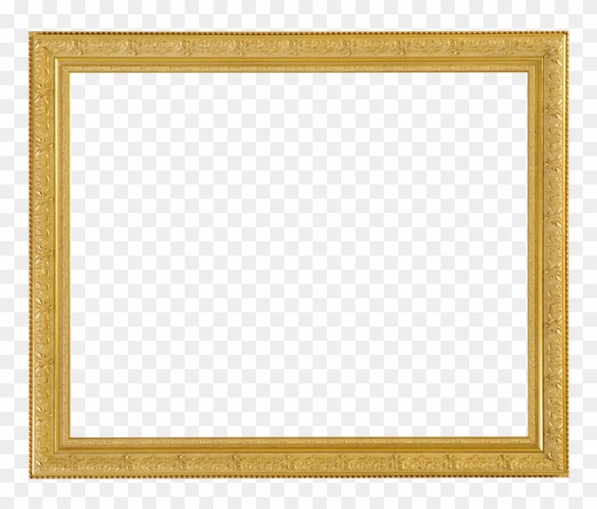 Gold Picture Frame Png - Mirror Clipart #2783955